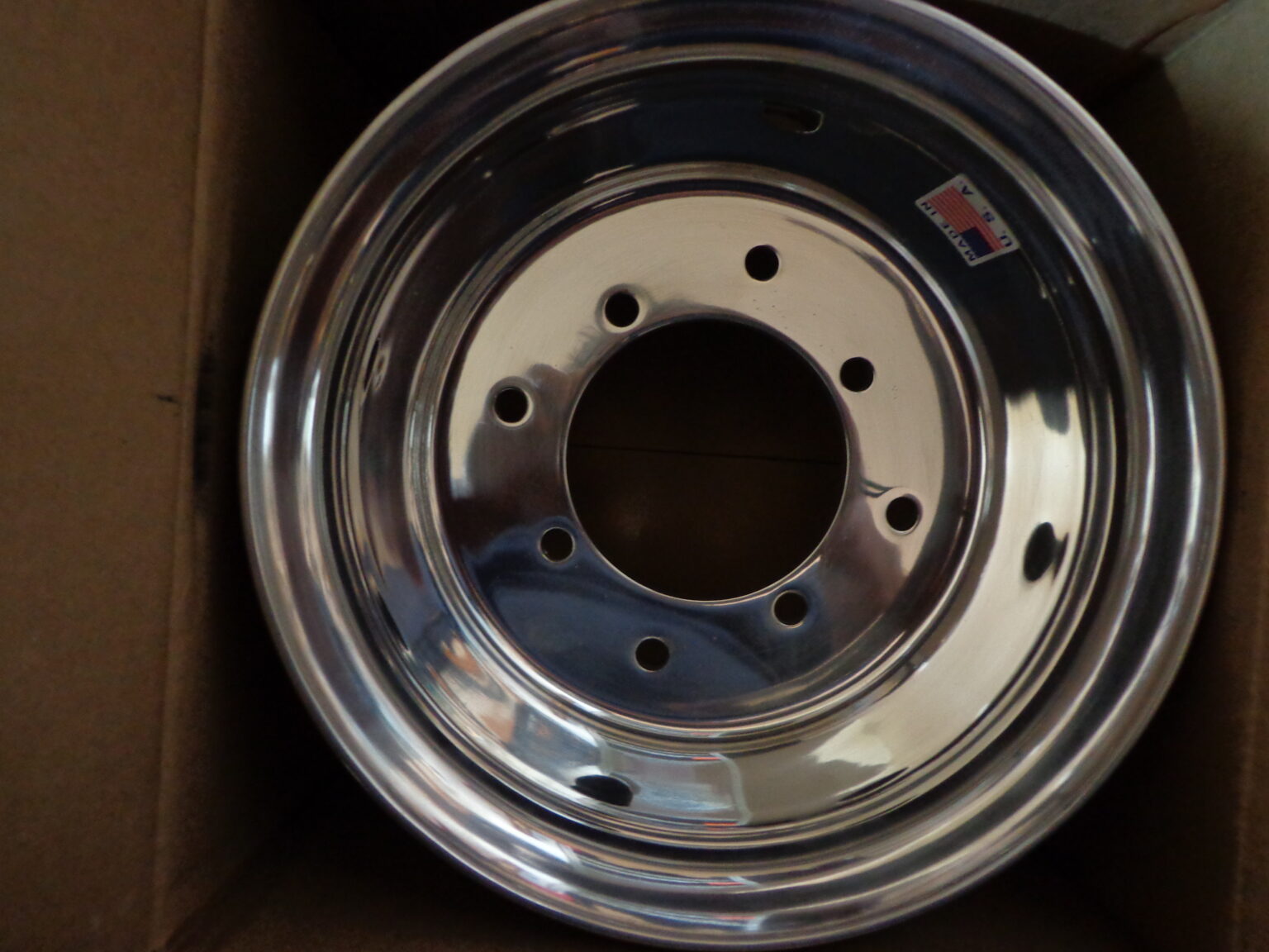 DOUGLAS REAR UNILUG WHEEL FOR ALL FL250’S WITH 4 BOLT REAR HUBS 1977 TO