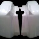 HONDA FL350 ODYSSEY FULL FENDER SET NEW FROM BISHOP PRECISION