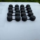 HONDA FL350, 89 FL400 ONLY DRESS UP NUT CAP SET OF 10 MATTE FINNISH